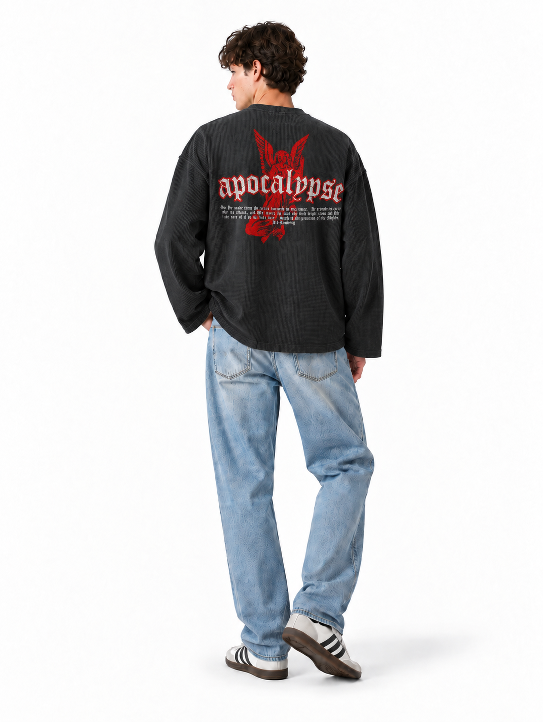 Apocalypse Waffle Henley